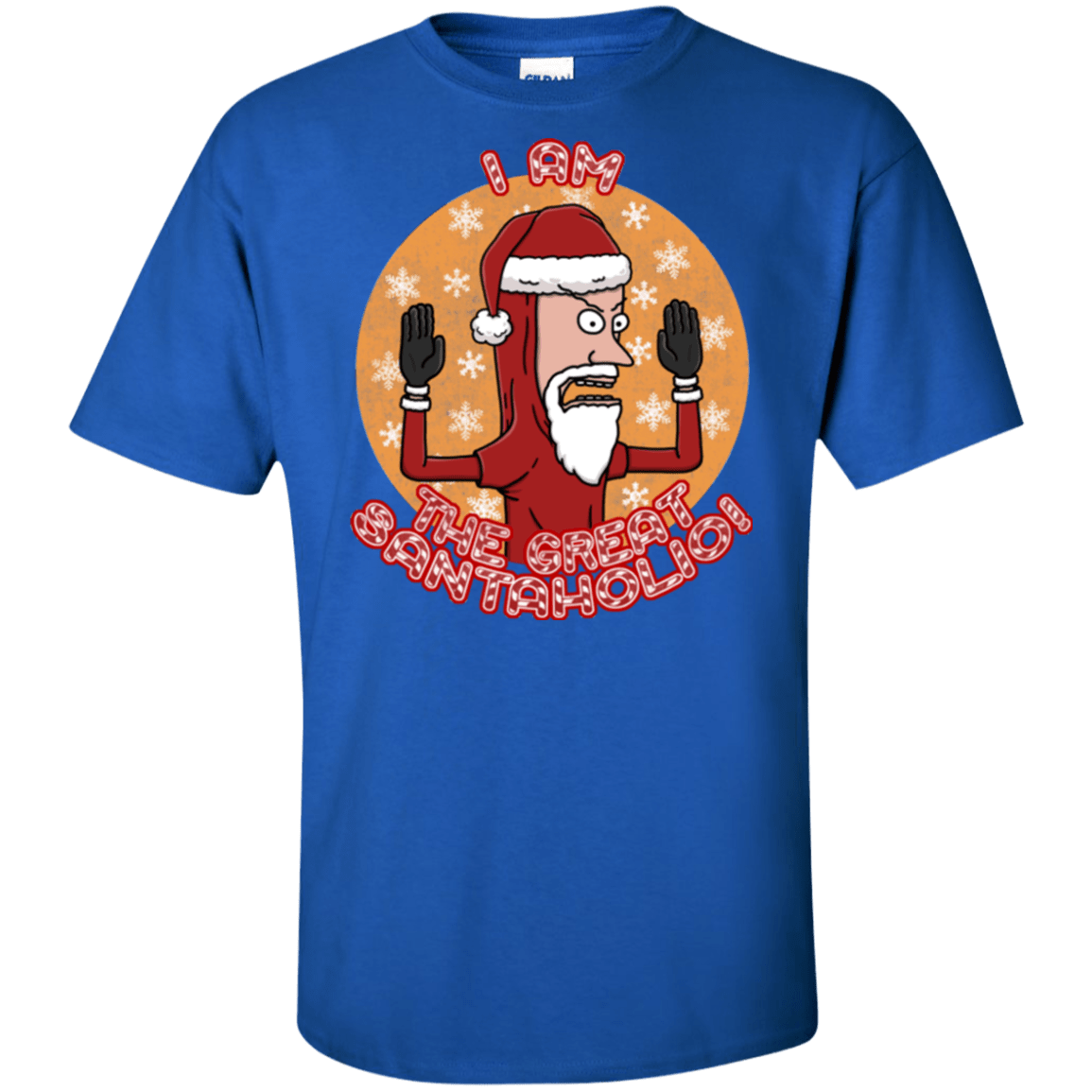 The Great Santaholio Tall T-Shirt
