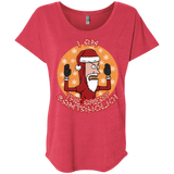 T-Shirts Vintage Red / X-Small The Great Santaholio Triblend Dolman Sleeve