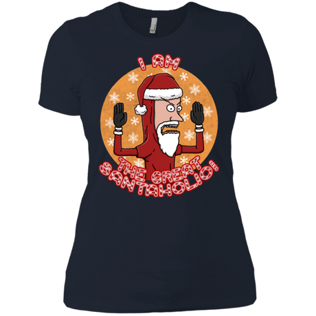 T-Shirts Midnight Navy / X-Small The Great Santaholio Women's Premium T-Shirt