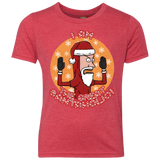 T-Shirts Vintage Red / YXS The Great Santaholio Youth Triblend T-Shirt