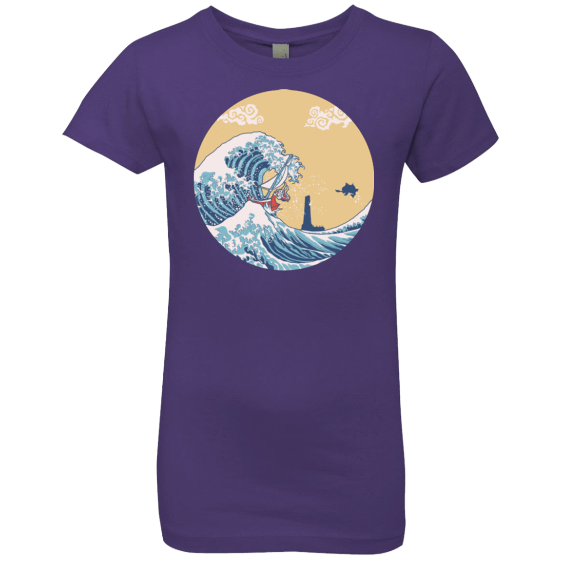 T-Shirts Purple Rush / YXS The Great Sea Girls Premium T-Shirt