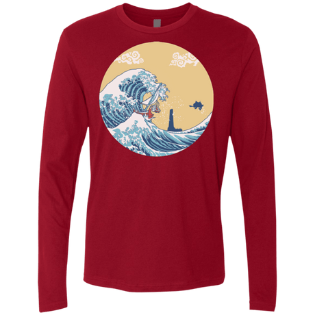 T-Shirts Cardinal / Small The Great Sea Men's Premium Long Sleeve