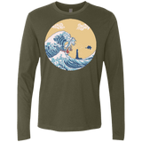 T-Shirts Military Green / Small The Great Sea Men's Premium Long Sleeve