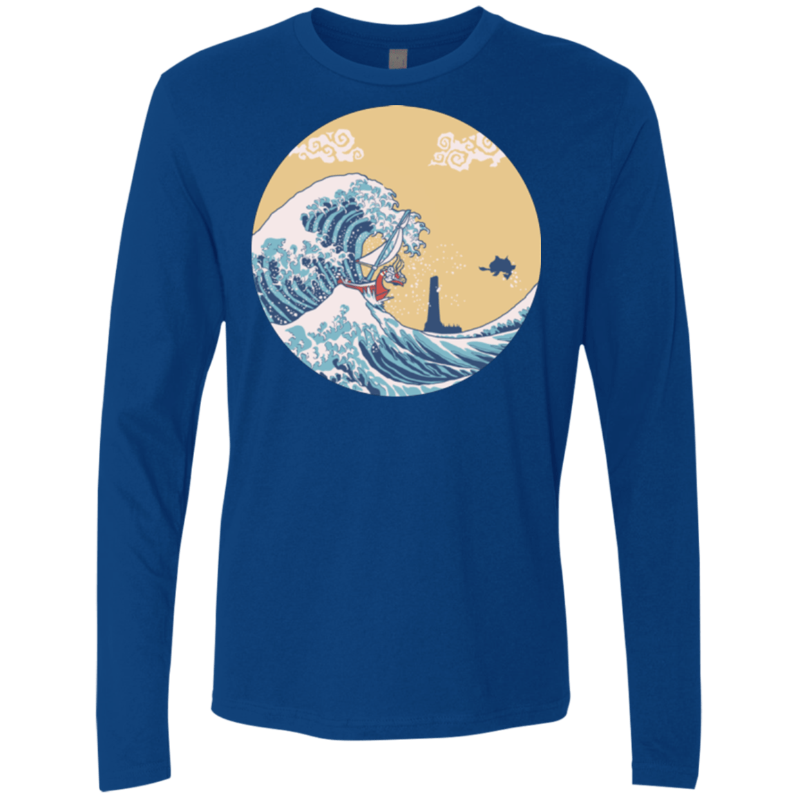 T-Shirts Royal / Small The Great Sea Men's Premium Long Sleeve