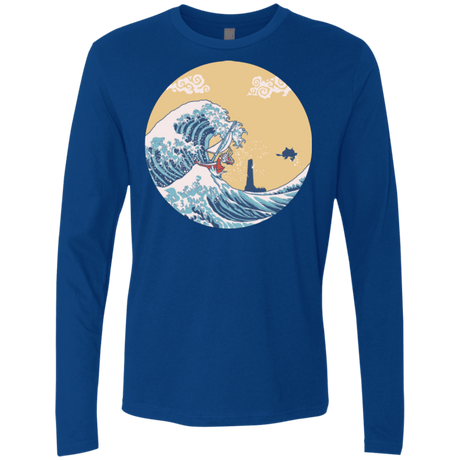 T-Shirts Royal / Small The Great Sea Men's Premium Long Sleeve