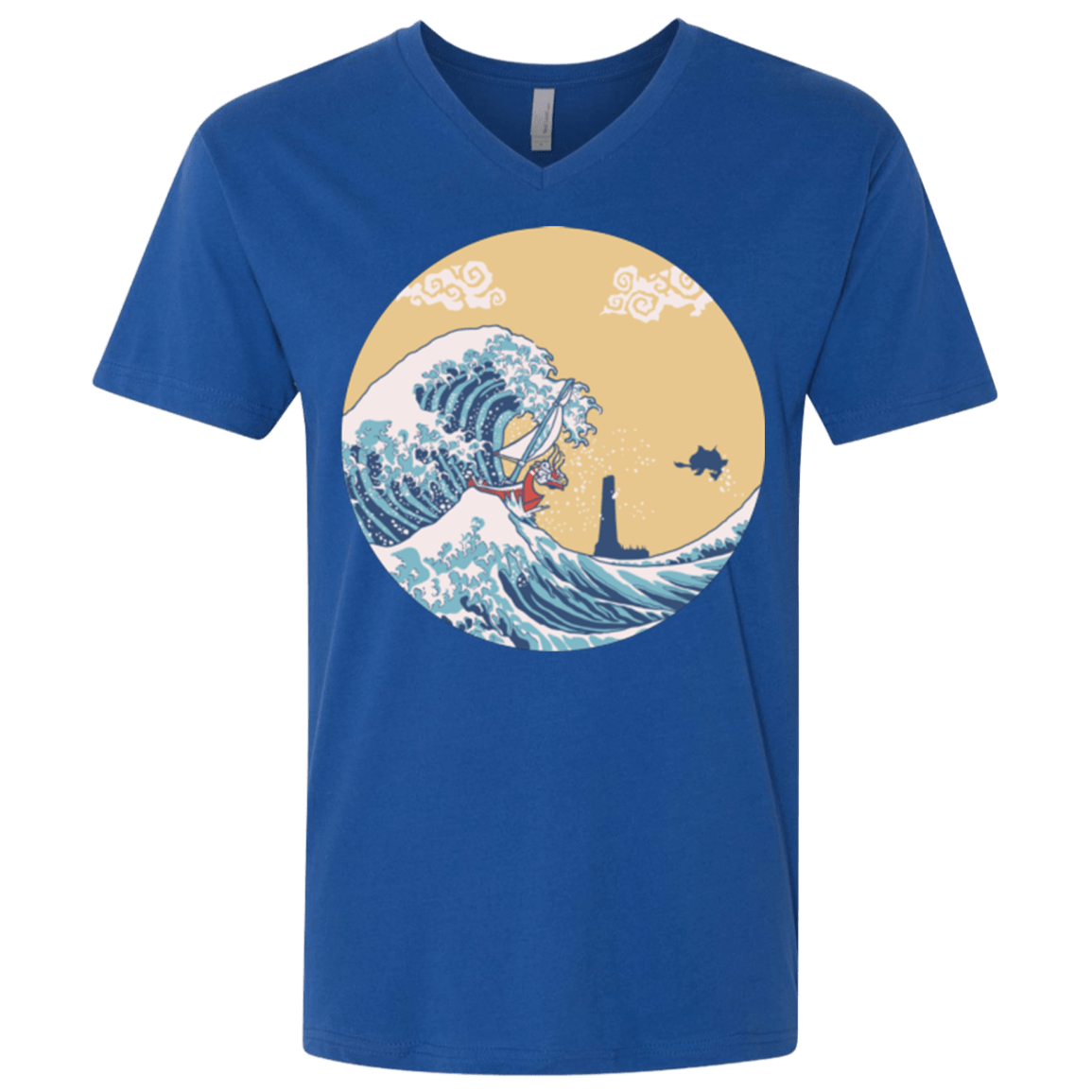 T-Shirts Royal / X-Small The Great Sea Men's Premium V-Neck