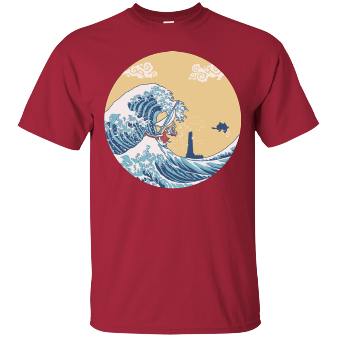 T-Shirts Cardinal / Small The Great Sea T-Shirt