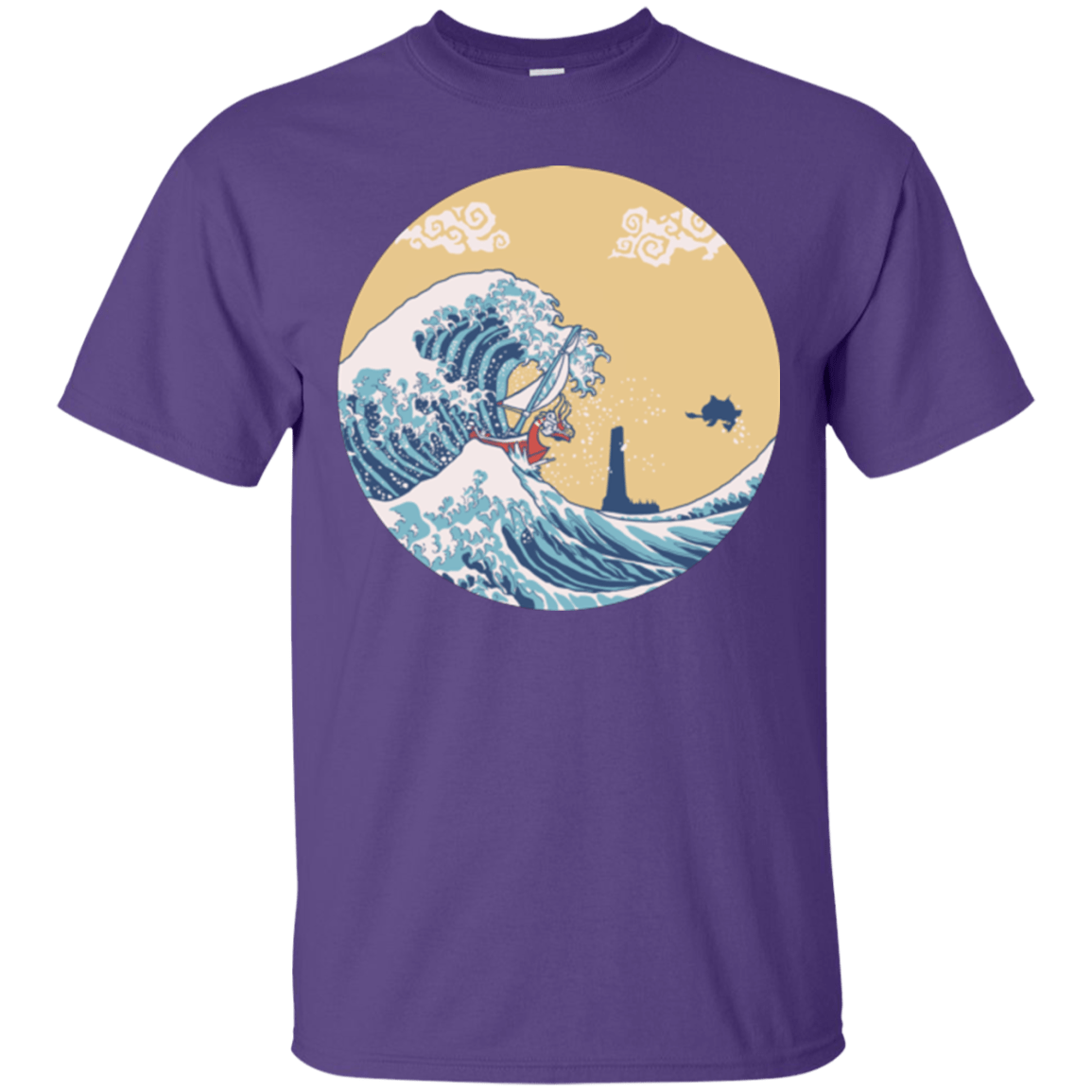 T-Shirts Purple / Small The Great Sea T-Shirt