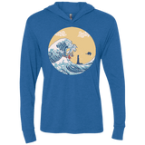 T-Shirts Vintage Royal / X-Small The Great Sea Triblend Long Sleeve Hoodie Tee