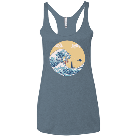T-Shirts Indigo / X-Small The Great Sea Women's Triblend Racerback Tank