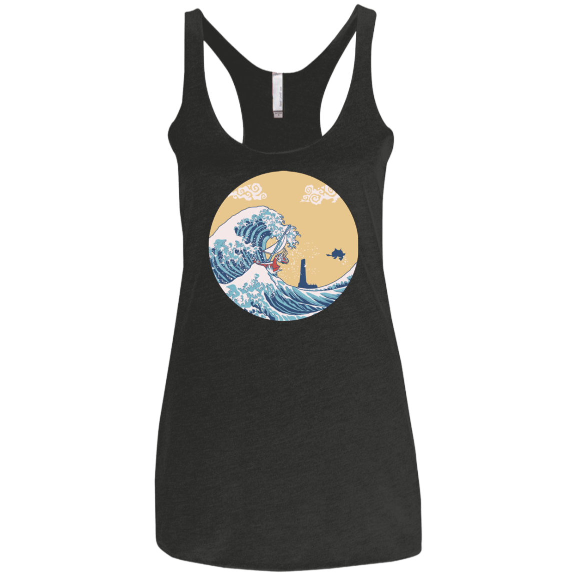 T-Shirts Vintage Black / X-Small The Great Sea Women's Triblend Racerback Tank