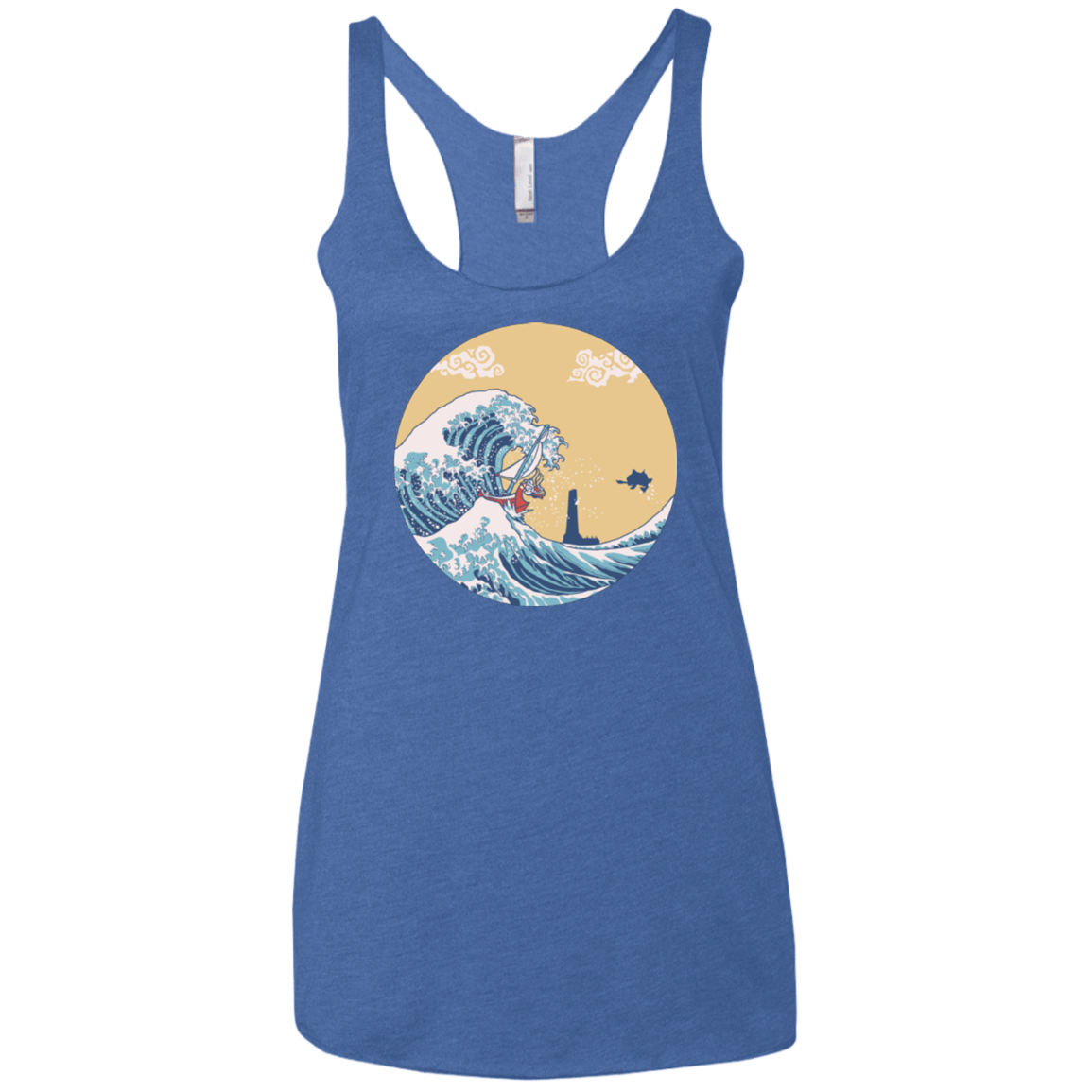 T-Shirts Vintage Royal / X-Small The Great Sea Women's Triblend Racerback Tank