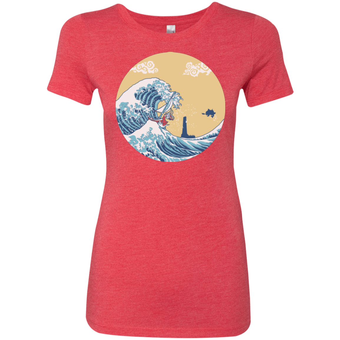 T-Shirts Vintage Red / Small The Great Sea Women's Triblend T-Shirt
