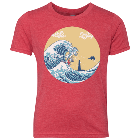 T-Shirts Vintage Red / YXS The Great Sea Youth Triblend T-Shirt