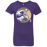 T-Shirts Purple Rush / YXS The Great Wave of Republic City Girls Premium T-Shirt