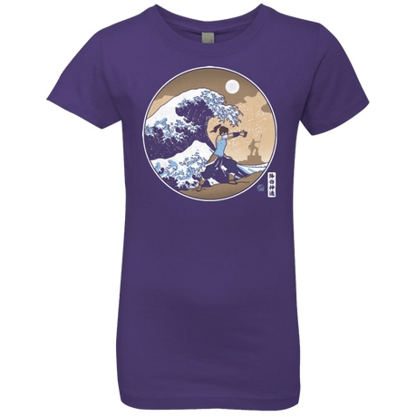 T-Shirts Purple Rush / YXS The Great Wave of Republic City Girls Premium T-Shirt