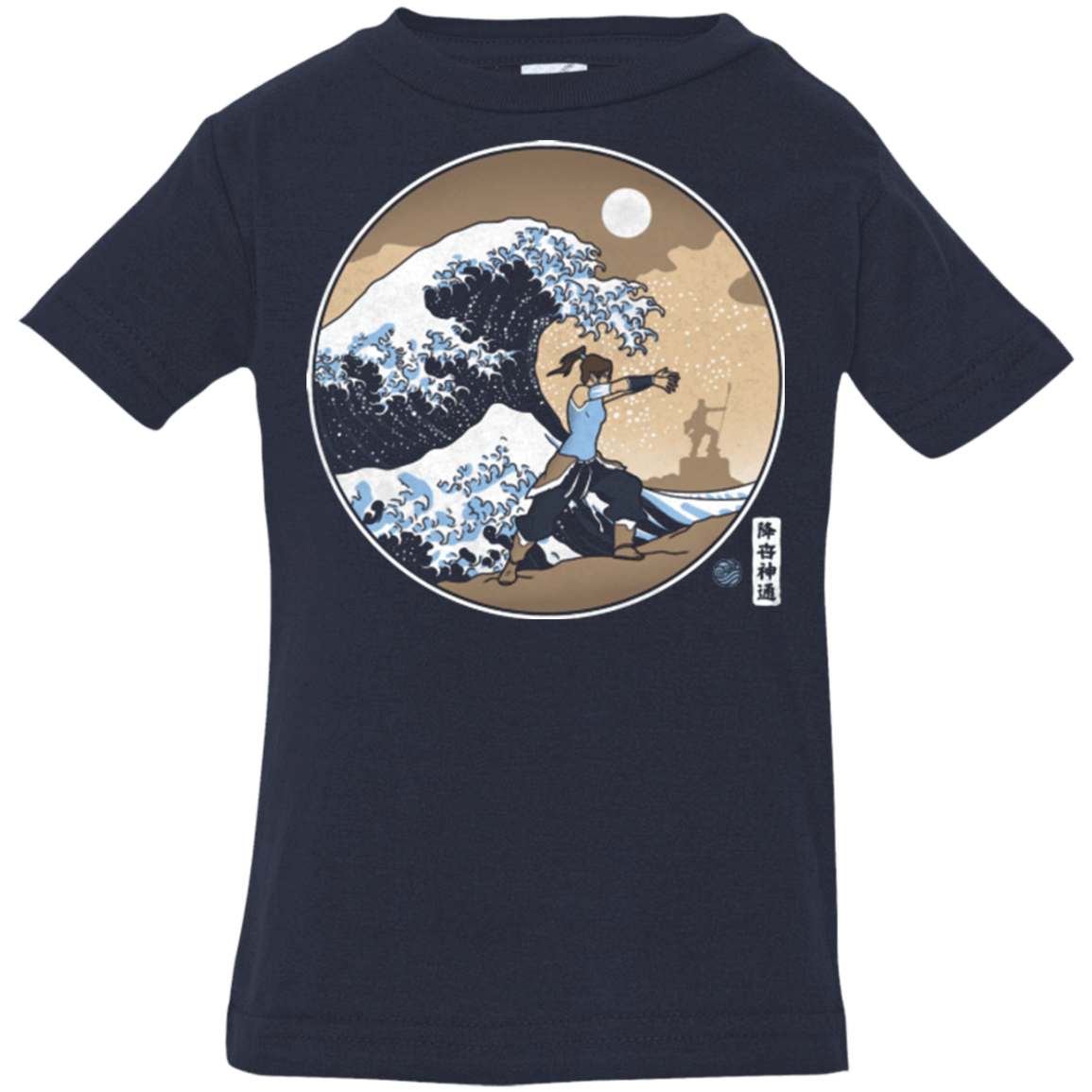 T-Shirts Navy / 6 Months The Great Wave of Republic City Infant Premium T-Shirt