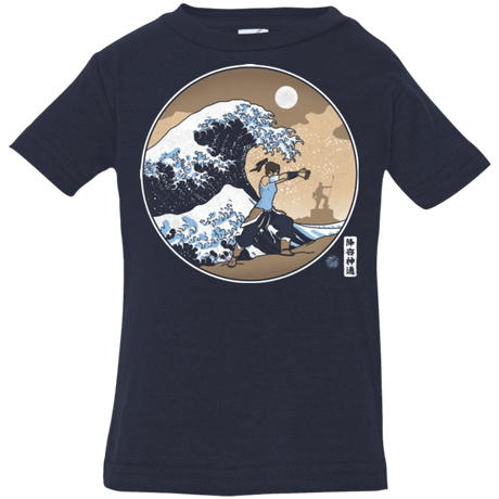 T-Shirts Navy / 6 Months The Great Wave of Republic City Infant Premium T-Shirt