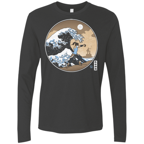 T-Shirts Heavy Metal / Small The Great Wave of Republic City Men's Premium Long Sleeve