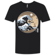 T-Shirts Black / X-Small The Great Wave of Republic City Men's Premium V-Neck
