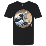T-Shirts Black / X-Small The Great Wave of Republic City Men's Premium V-Neck