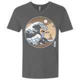 T-Shirts Heavy Metal / X-Small The Great Wave of Republic City Men's Premium V-Neck