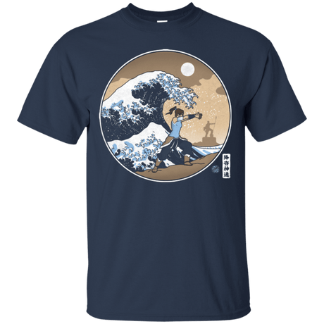 T-Shirts Navy / Small The Great Wave of Republic City T-Shirt