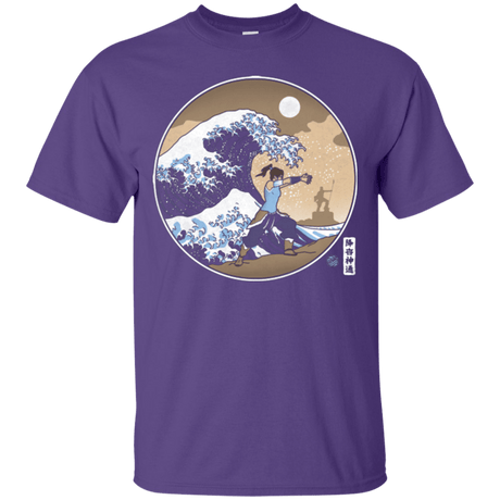 T-Shirts Purple / Small The Great Wave of Republic City T-Shirt