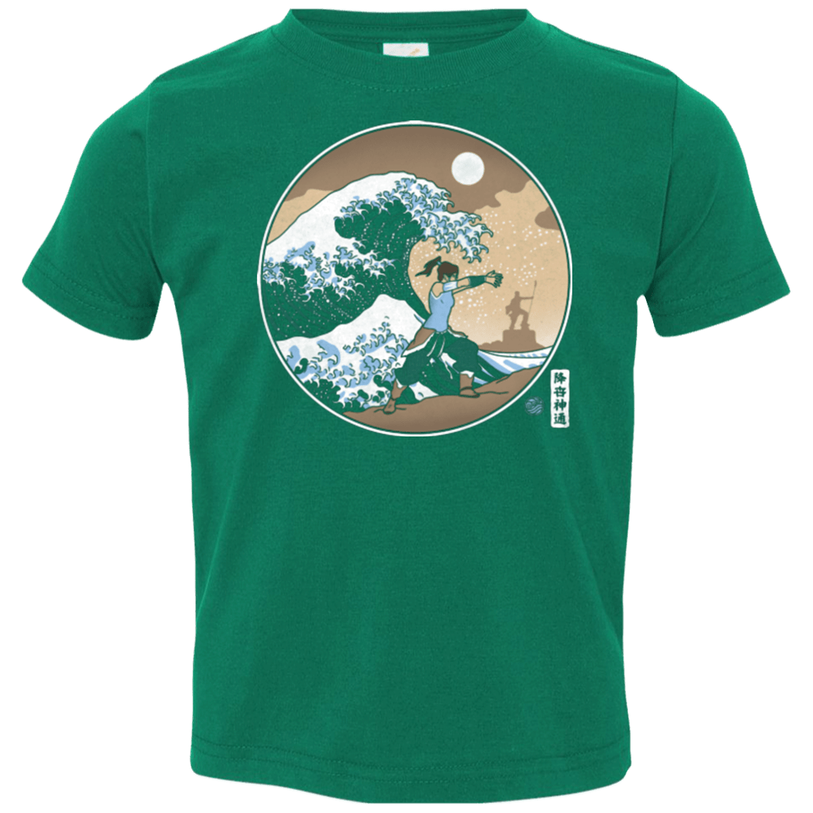 T-Shirts Kelly / 2T The Great Wave of Republic City Toddler Premium T-Shirt