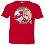 T-Shirts Red / 2T The Great Wave of Republic City Toddler Premium T-Shirt