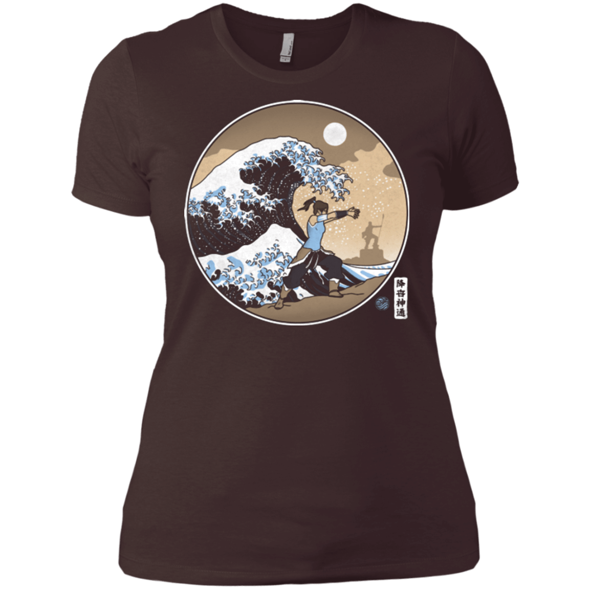T-Shirts Dark Chocolate / X-Small The Great Wave of Republic City Women's Premium T-Shirt