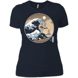 T-Shirts Midnight Navy / X-Small The Great Wave of Republic City Women's Premium T-Shirt