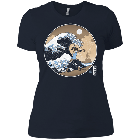 T-Shirts Midnight Navy / X-Small The Great Wave of Republic City Women's Premium T-Shirt