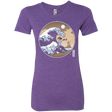 T-Shirts Purple Rush / Small The Great Wave of Republic City Women's Triblend T-Shirt