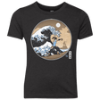 T-Shirts Vintage Black / YXS The Great Wave of Republic City Youth Triblend T-Shirt