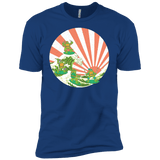 T-Shirts Royal / YXS The Great Wave Off Cowabunga Boys Premium T-Shirt