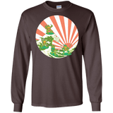 The Great Wave Off Cowabunga Men's Long Sleeve T-Shirt