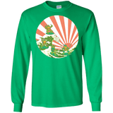 The Great Wave Off Cowabunga Men's Long Sleeve T-Shirt