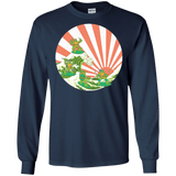 The Great Wave Off Cowabunga Men's Long Sleeve T-Shirt