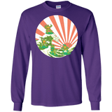 The Great Wave Off Cowabunga Men's Long Sleeve T-Shirt