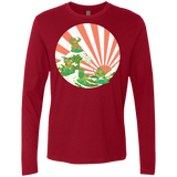 The Great Wave Off Cowabunga Men's Premium Long Sleeve