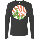 The Great Wave Off Cowabunga Men's Premium Long Sleeve