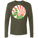 The Great Wave Off Cowabunga Men's Premium Long Sleeve