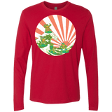 The Great Wave Off Cowabunga Men's Premium Long Sleeve