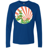 The Great Wave Off Cowabunga Men's Premium Long Sleeve