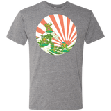 T-Shirts Premium Heather / S The Great Wave Off Cowabunga Men's Triblend T-Shirt