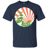 T-Shirts Navy / S The Great Wave Off Cowabunga T-Shirt