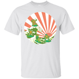 T-Shirts White / S The Great Wave Off Cowabunga T-Shirt