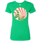 T-Shirts Envy / S The Great Wave Off Cowabunga Women's Triblend T-Shirt