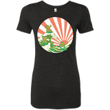 T-Shirts Vintage Black / S The Great Wave Off Cowabunga Women's Triblend T-Shirt